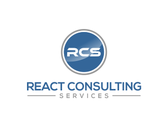 React Consulting Services - We also use RCS logo design by done