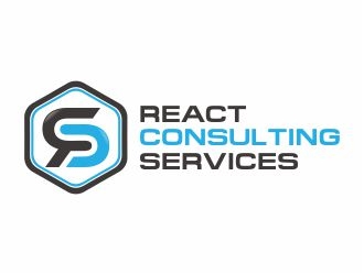 React Consulting Services - We also use RCS logo design by 48art