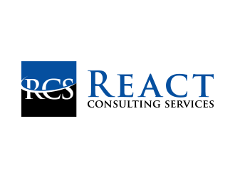 React Consulting Services - We also use RCS logo design by lexipej