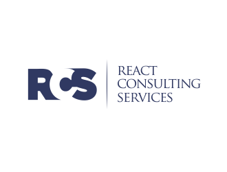 React Consulting Services - We also use RCS logo design by YONK