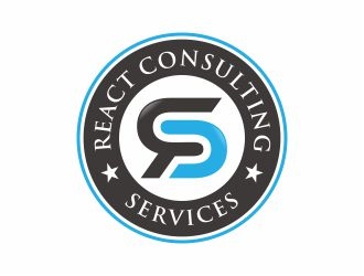 React Consulting Services - We also use RCS logo design by 48art
