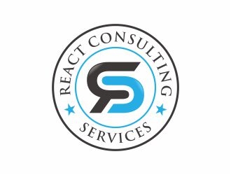 React Consulting Services - We also use RCS logo design by 48art