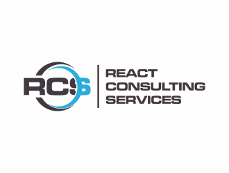 React Consulting Services - We also use RCS logo design by haidar