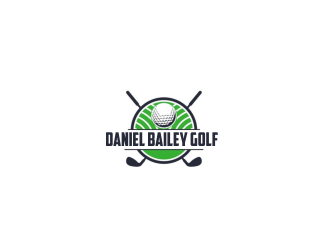 Daniel Bailey Golf  logo design by kanal