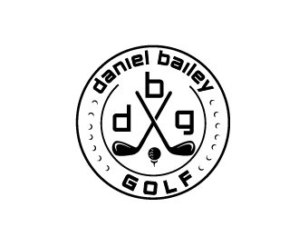 Daniel Bailey Golf  logo design by art-design