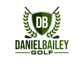Daniel Bailey Golf  logo design by kunejo
