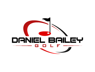 Daniel Bailey Golf  logo design by pencilhand