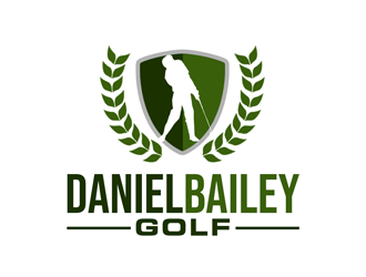 Daniel Bailey Golf  logo design by kunejo