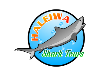 Haleiwa Shark Tours logo design by beejo