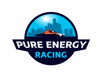 Pure Energy Racing logo design by MagnetDesign