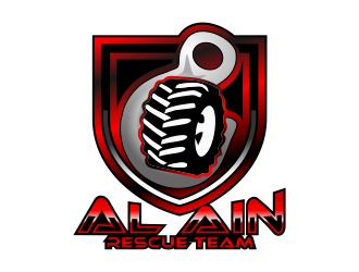 Al Ain Rescue Team  logo design by Dhieko