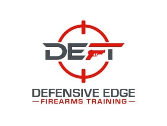 Defensive Edge Firearms Training logo design by sanworks
