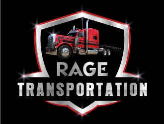 Rage Transportation logo design by ManishKoli