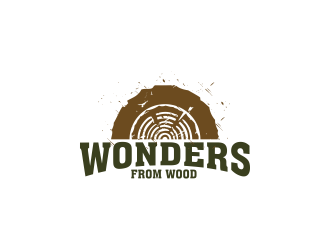 Wonders from Wood logo design by ekitessar