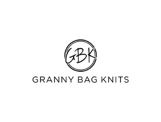 GBK (granny bag knits) logo design by johana