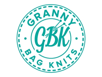 GBK (granny bag knits) logo design by jaize