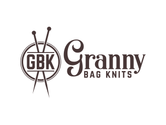 GBK (granny bag knits) logo design by Dakon