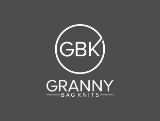 GBK (granny bag knits) logo design by ubai popi