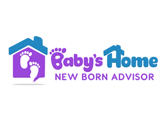 Babys Home New Born Advisor logo design by megalogos