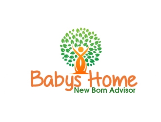 Babys Home New Born Advisor logo design by ElonStark