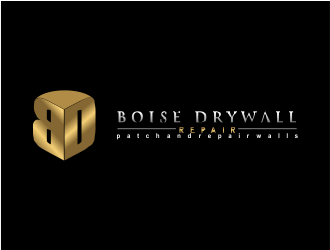 Boise Drywall Repair  logo design by amazing