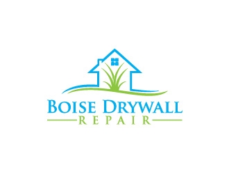 Boise Drywall Repair  logo design by imalaminb