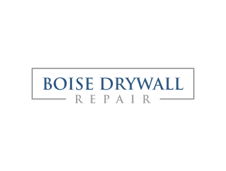 Boise Drywall Repair  logo design by ellsa
