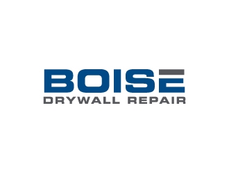 Boise Drywall Repair  logo design by labo