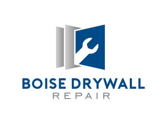 Boise Drywall Repair  logo design by serprimero