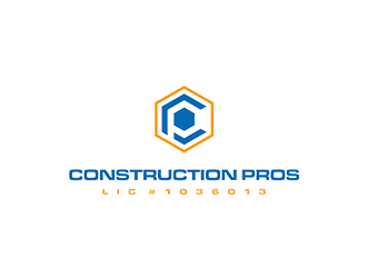 Construction Pros CP LIC#1036013 logo design by blackcane