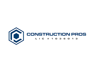 Construction Pros CP LIC#1036013 logo design by blackcane
