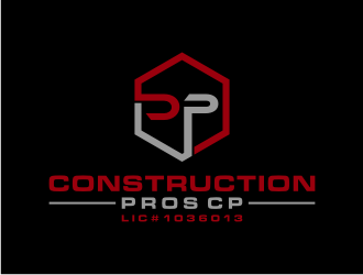 Construction Pros CP LIC#1036013 logo design by nurul_rizkon