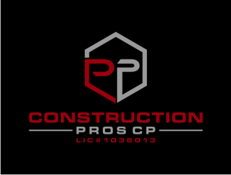 Construction Pros CP LIC#1036013 logo design by nurul_rizkon