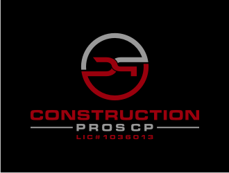 Construction Pros CP LIC#1036013 logo design by nurul_rizkon
