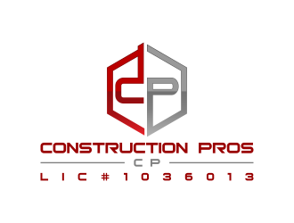Construction Pros CP LIC#1036013 logo design by ellsa