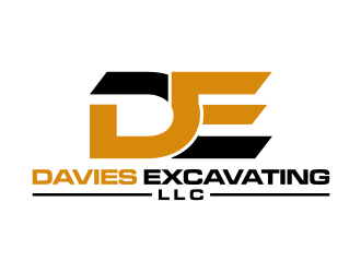 Davies Excavating LLC logo design by Franky.