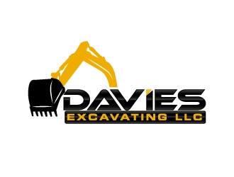 Davies Excavating LLC logo design by karjen