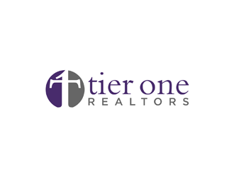 Tier One Realtors logo design by johana