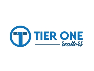 Tier One Realtors logo design by d1ckhauz