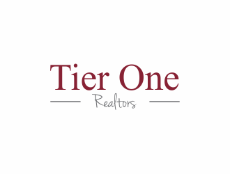 Tier One Realtors logo design by haidar