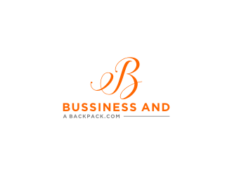 bussiness and a backpack.com  logo design by bricton