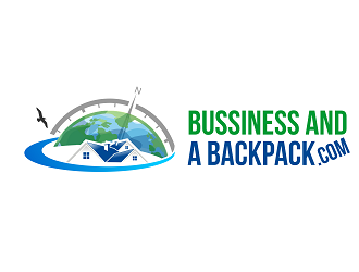 bussiness and a backpack.com  logo design by Republik