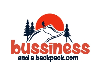 bussiness and a backpack.com  logo design by ElonStark