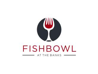 FISHBOWL at the banks logo design by scolessi