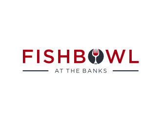 FISHBOWL at the banks logo design by scolessi