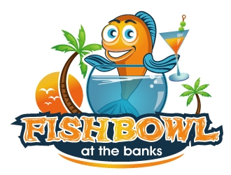 FISHBOWL at the banks logo design by PMG