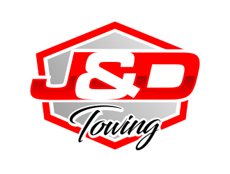 J&D Towing logo design by jm77788