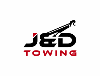 J&D Towing logo design by ammad