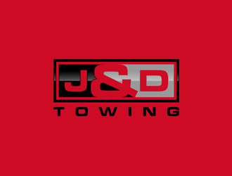 J&D Towing logo design by alby
