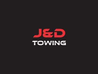 J&D Towing logo design by santrie